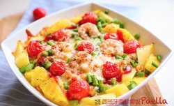 30分钟快手餐剩饭变美味-西班牙海鲜焗饭（3人份）