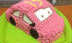 麦坤汽车生日蛋糕