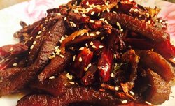 干煸牛肉干