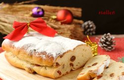 内涵丰富的圣诞主题面包史多伦Stollen