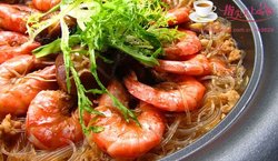 鲜得掉眉毛的“鲜虾粉丝煲”