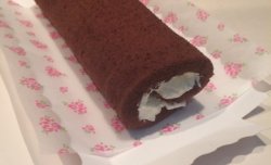 海绵巧克力蛋糕卷[小岛]