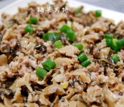 梅菜蒸肉饼