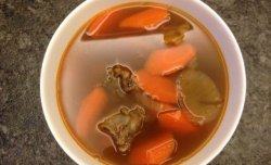 萝卜牛骨汤--父亲节做的男人补汤