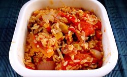 豪华版整个番茄饭（肿么这么好吃，而且又简单）