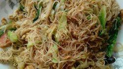 青菜炒米粉