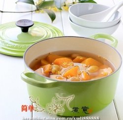 桂花栗子山芋汤