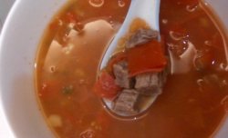 不放油的西红柿牛腩汤！