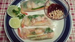 越南五彩鲜虾卷【健身餐】
