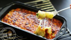 零厨艺拉丝【芝士焗薯泥】