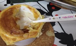 酥皮蛤蜊浓汤