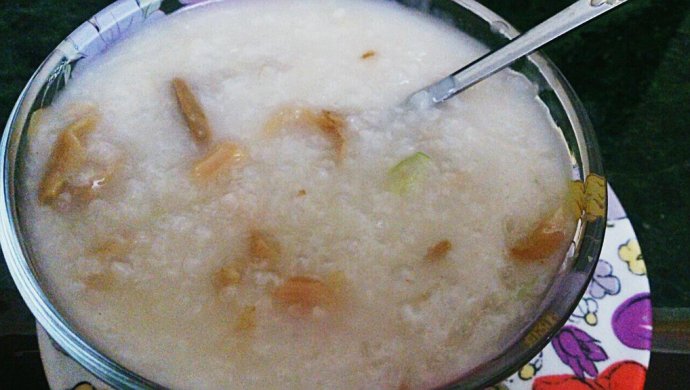 鲍鱼干贝粥