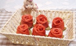 玫瑰花卷——爱对了人情人节每天“豆果”