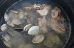 龙骨海蚌汤