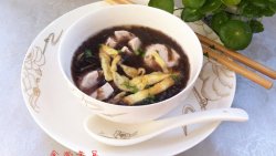 丸子紫菜汤--冬季暖身