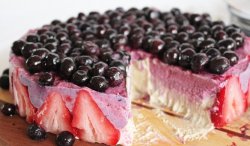 ［译］蓝莓草莓香蕉冰淇淋蛋糕