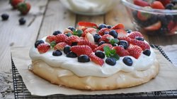 视频：Pavlova 帕芙洛娃～奶油水果蛋白饼