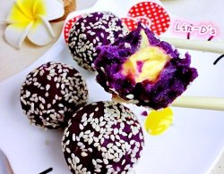 【芝士紫薯球】春天の温暖小点心