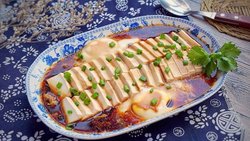 鸡蛋蒸豆腐