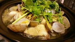 酸菜花甲鲩鱼煲