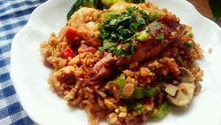 实打实足料炒饭——叻沙海鲜炒饭