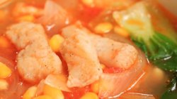 番茄蔬菜鱼汤