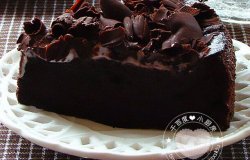 香醇黑巧克力蛋糕