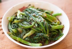 豆豉油麦菜