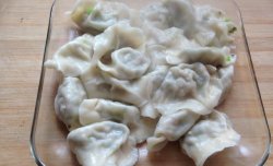 西葫芦香菇素饺子