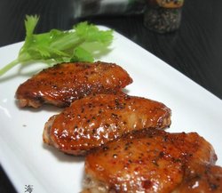 香烤黑椒鸡翅