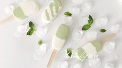 快手抹茶双色雪糕