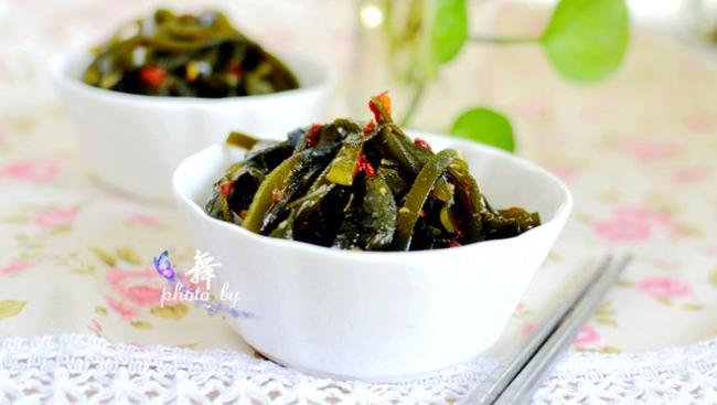 蒜茸辣酱海带丝-