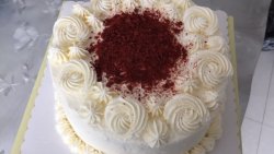 红丝绒漩涡蛋糕