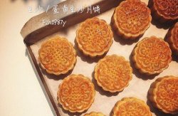 豆沙／蛋黄豆沙月饼～超详细步骤