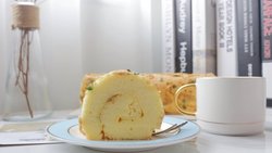 香葱肉松蛋糕卷