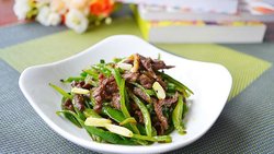 青椒牛肉丝