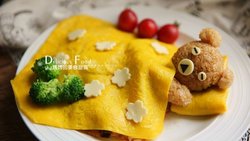 萌萌的小熊蛋包饭