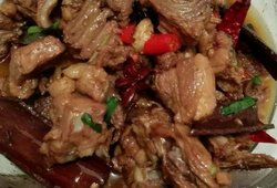 爆炒鸭肉