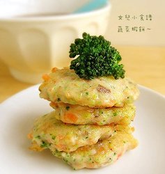 蔬菜虾饼