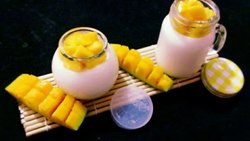 牛奶芒果布丁