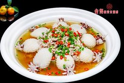 青青爽爽的【笋丝墨鱼花】