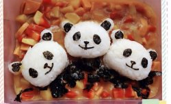 熊猫咖喱饭团