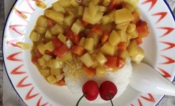 土豆咖喱饭
