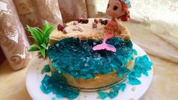 人鱼公主蛋糕—小人鱼公主的遐想