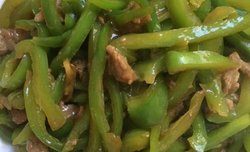 青椒牛肉丝