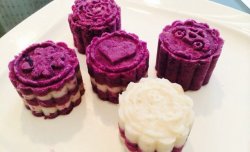 紫薯山药月饼