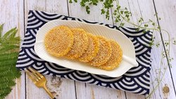 芝麻南瓜饼