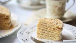 俄罗斯蜂蜜蛋糕（千层蛋糕、提拉米苏）