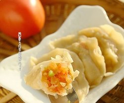 榨菜西红柿水饺