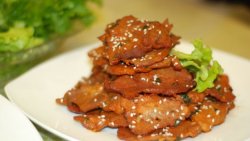 韩式烤里脊&黑椒土豆片双拼——E5出品